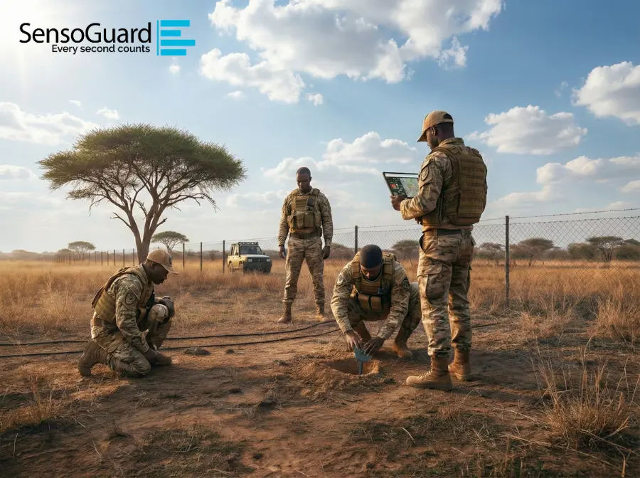 Case Study: Scalable Border Protection with Unattended Ground Sensors and RF Cameras