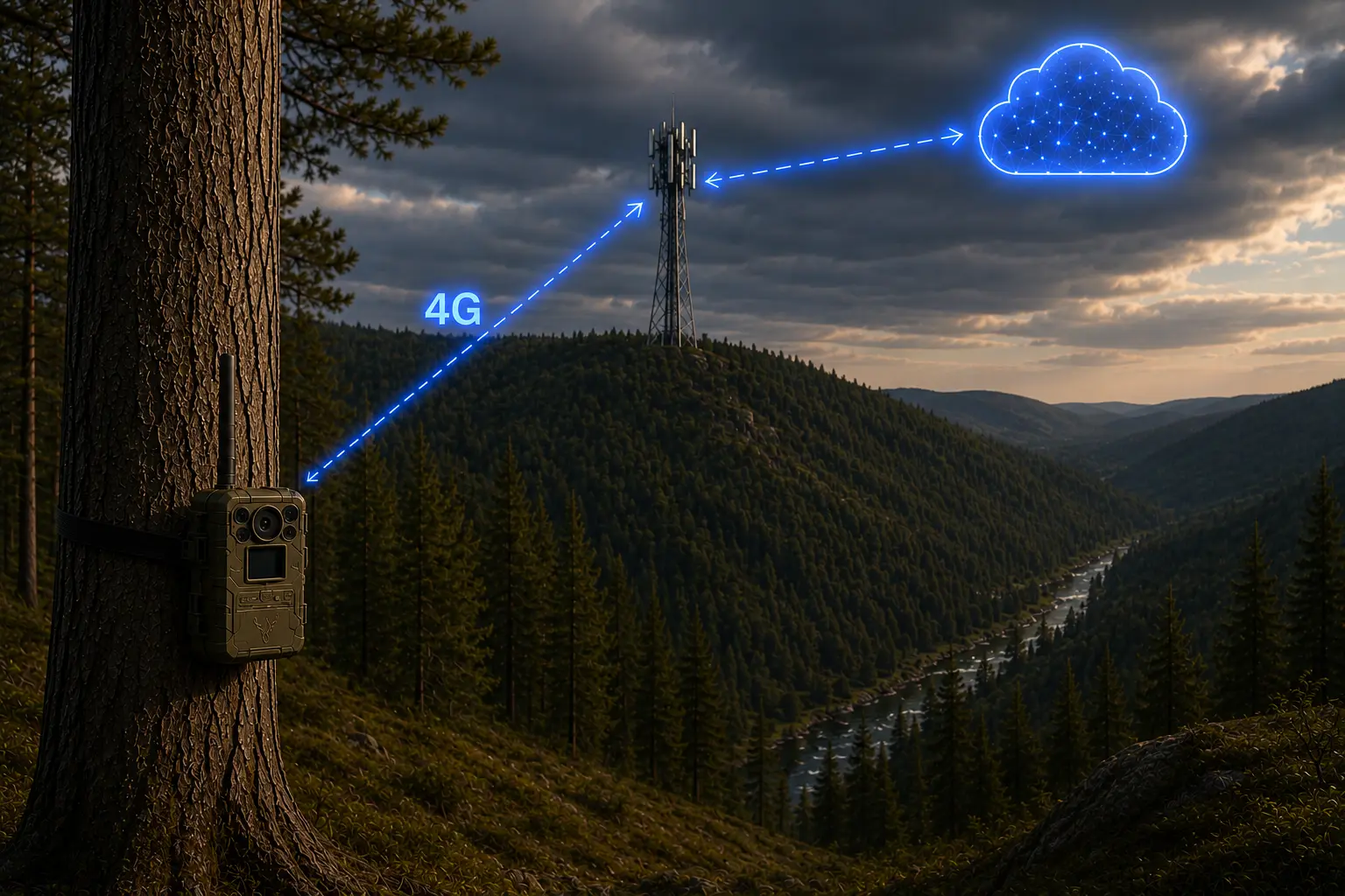 CovertEye 4G image transmitting over 4G LTE