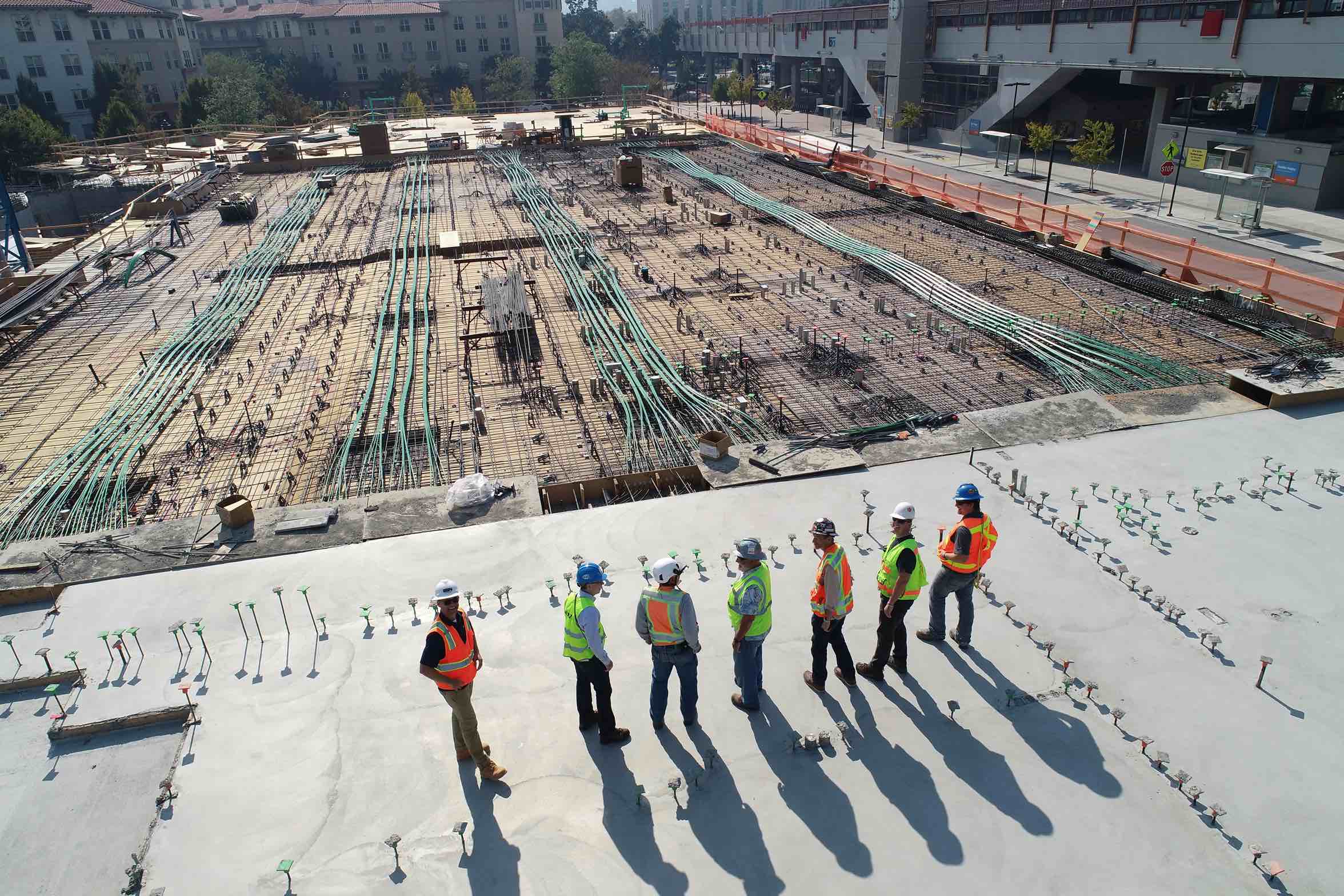 CovertEye camera monitoring a construction site