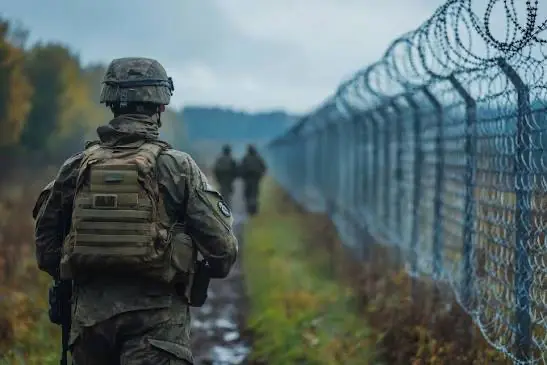 MOSS tactical sensors securing a border