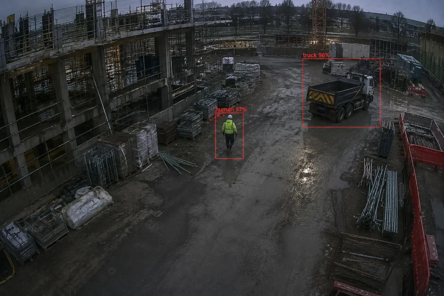 OutWatch AI Vision analyzing an alarm image