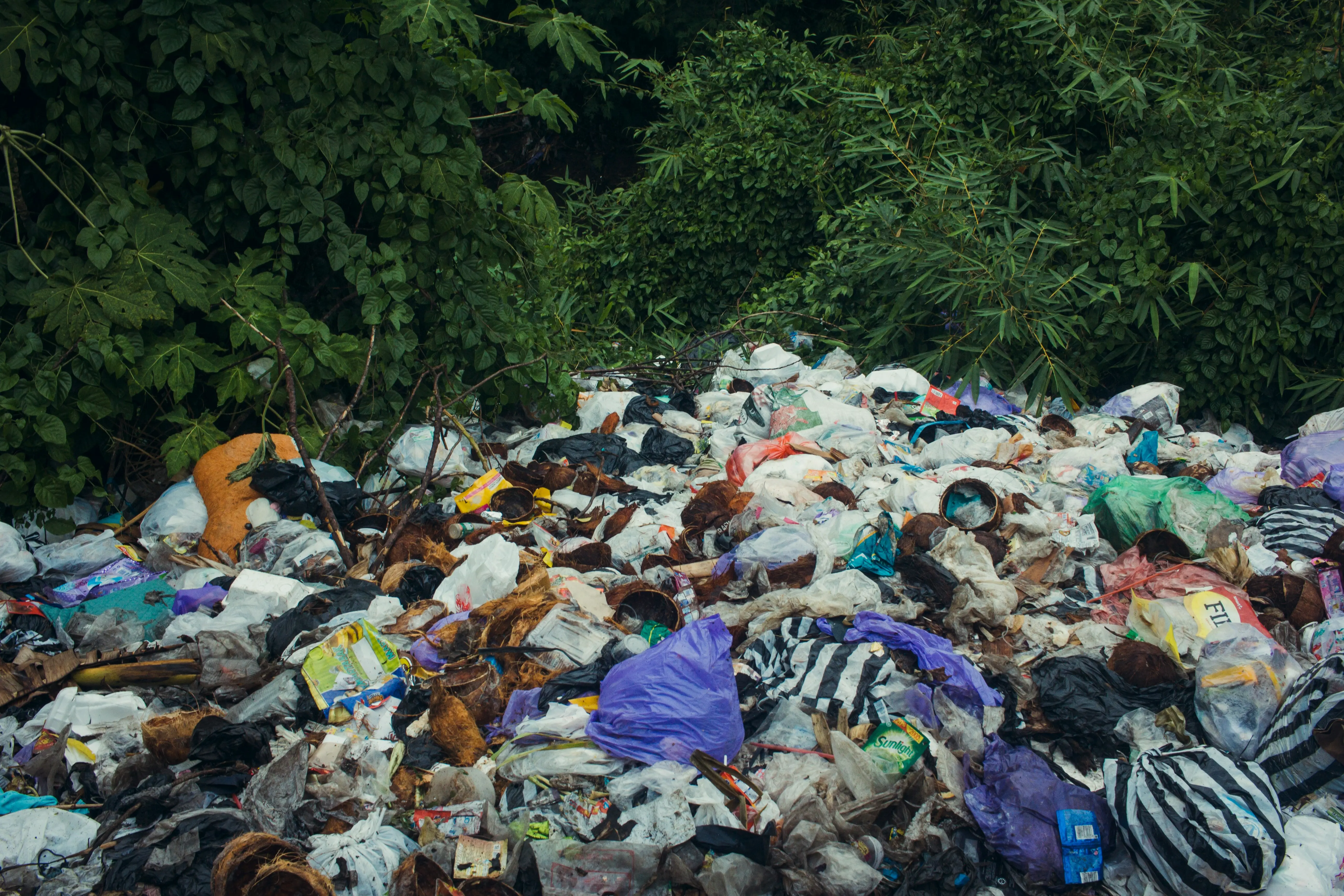 OutWatch detecting illegal dumping in an open area